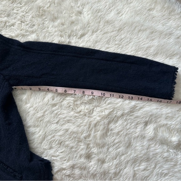 Isabel Marant Étoile Nelly Jacket Wool Blend Midnight Navy Sz 36 / 4 - Picture 14 of 15